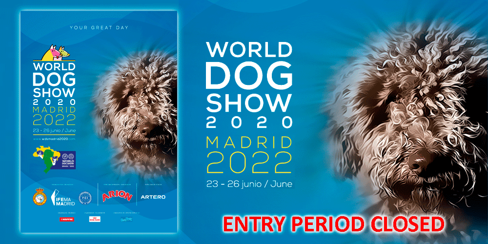 World Dog Show 2020 Madrid postponed to 2022